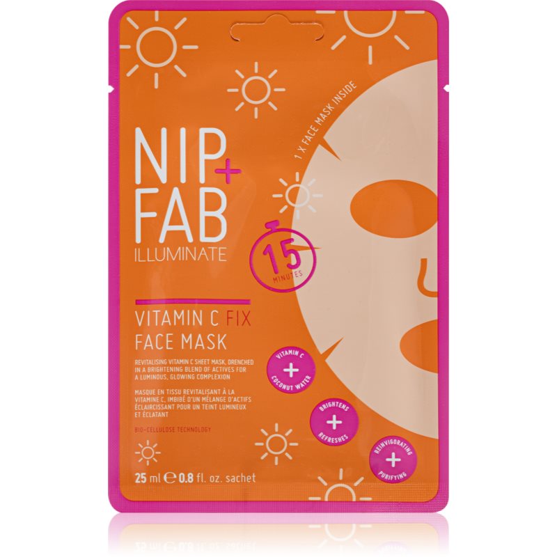 NIP+FAB Vitamin C Fix arcmaszk az arcra 25 ml-Ár