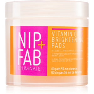 NIP+FAB Vitamin C Fix tisztító vattakorong az élénk bőrért 60 db-Ár