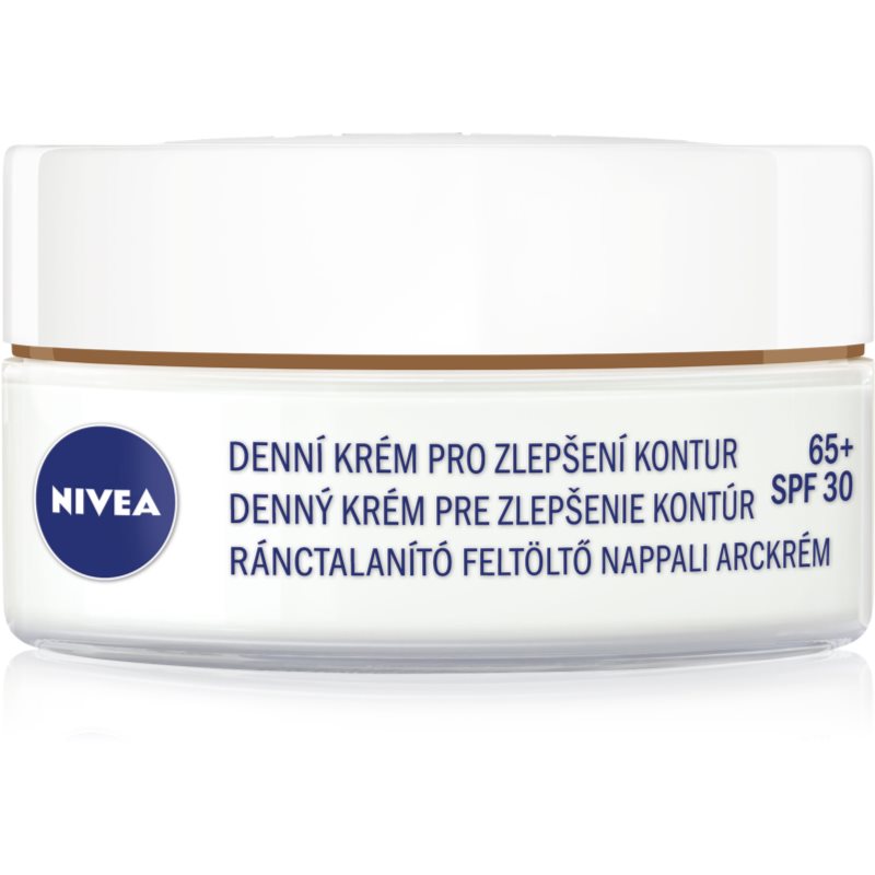 NIVEA Anti-Wrinkle Contouring nappali krém az arc kontúrjának feszesítésére SPF 30 65+ 50 ml-ár