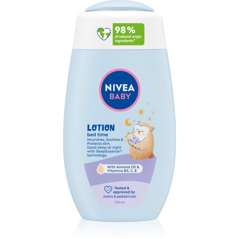 NIVEA BABY Bed Time nyugtató testápoló tej 200 ml-Ár