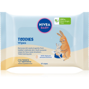 NIVEA BABY Toddies nedves törlőkendők gyermekeknek 57 db-Ár