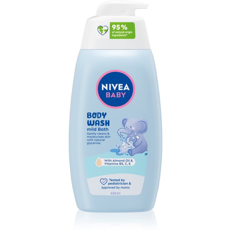 NIVEA BABY gyengéd tusfürdő gél 450 ml-Ár
