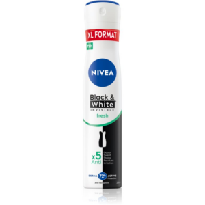 NIVEA Black & White Invisible Fresh + Antibacterial izzadásgátló spray hölgyeknek 200 ml-Ár