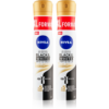 NIVEA Black & White Invisible Silky Smooth izzadásgátló spray takarékos kiszerelés