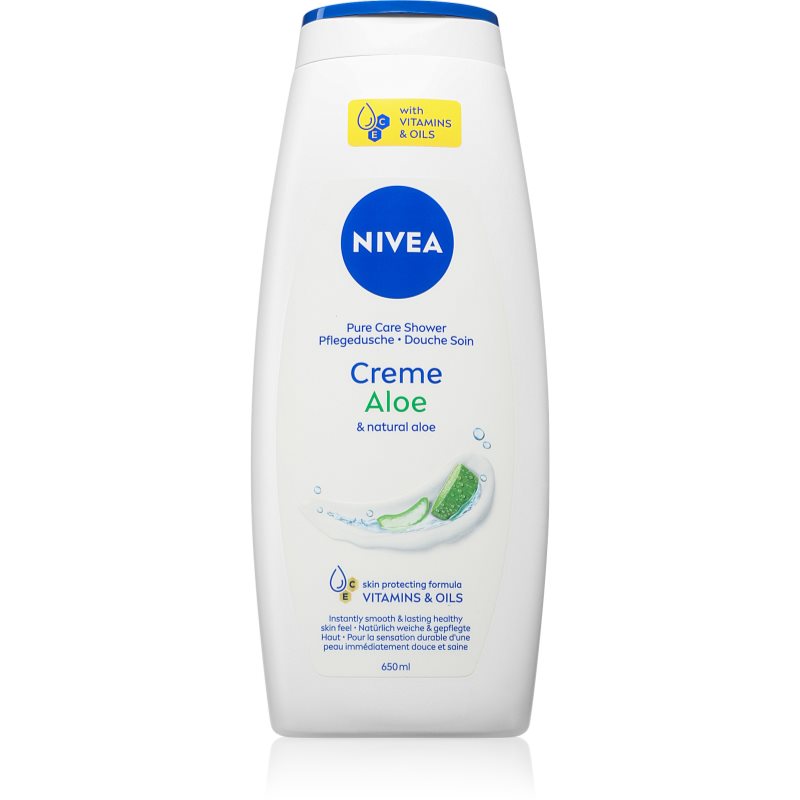 NIVEA Creme Aloe ápoló tusoló gél 650 ml-ár