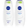 NIVEA Creme Soft ápoló tusoló gél takarékos kiszerelés 2 x 500 ml