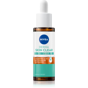 NIVEA Derma Skin Clear megújító arcszérum a problémás bőrre 30 ml