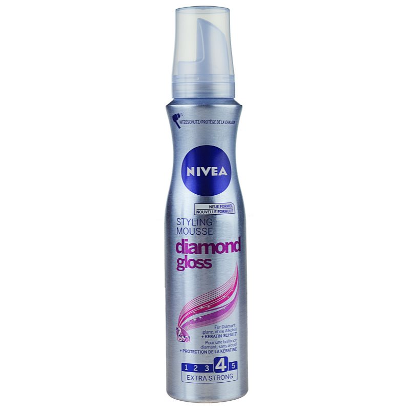 NIVEA Diamond Gloss fixáló hab 150 ml-Ár