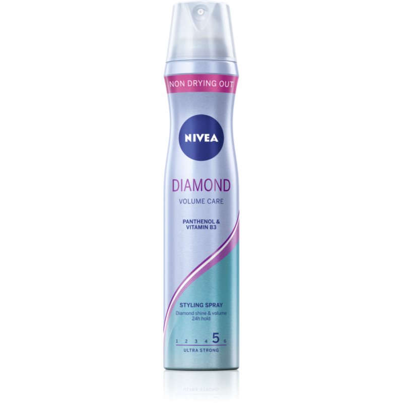 NIVEA Diamond Volume hajlakk 250 ml-Eredeti