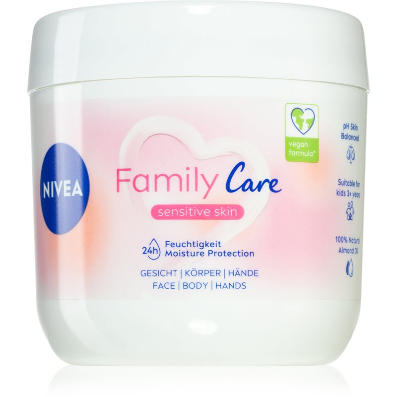 NIVEA Family Care könnyű hidratáló krém arcra