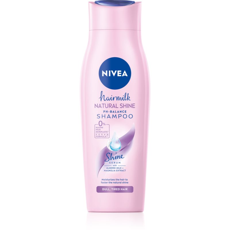 NIVEA Hairmilk Natural Shine ápoló sampon 250 ml-Eredeti