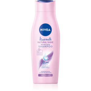 NIVEA Hairmilk Natural Shine ápoló sampon 400 ml-Eredeti