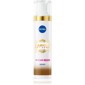 NIVEA Luminous 630 Anti Spot élénkítő CC krém SPF 30 árnyalat Deep 40 ml-Ár
