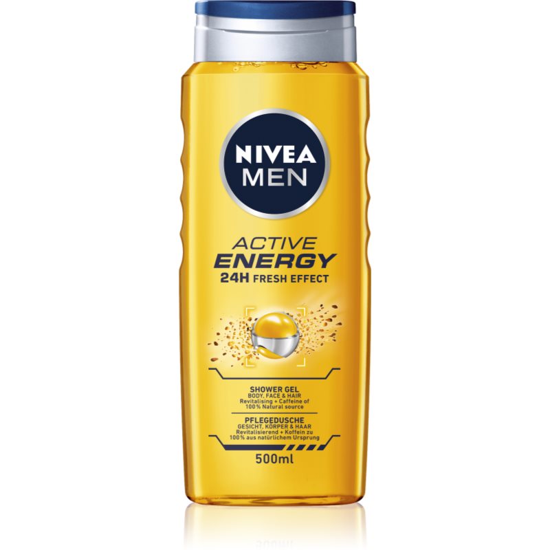 NIVEA MEN Active Energy fürdőgél férfiaknak 500 ml-Ár