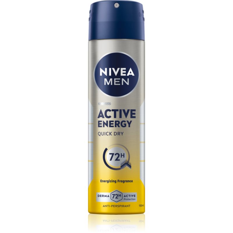 NIVEA MEN Active Energy izzadásgátló spray uraknak 150 ml-Ár