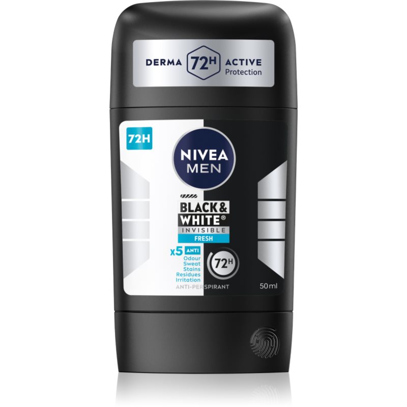 NIVEA MEN Black & White Invisible Fresh izzadásgátló stift uraknak 50 ml-Ár
