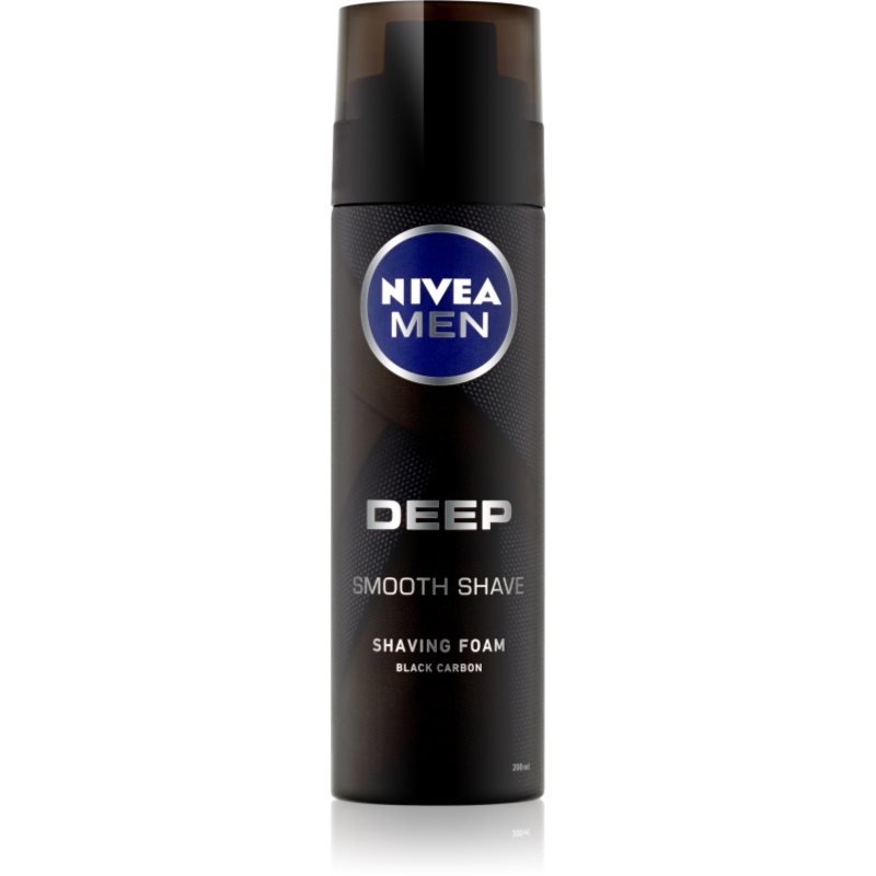 NIVEA MEN Deep borotválkozási hab uraknak 200 ml-Eredeti