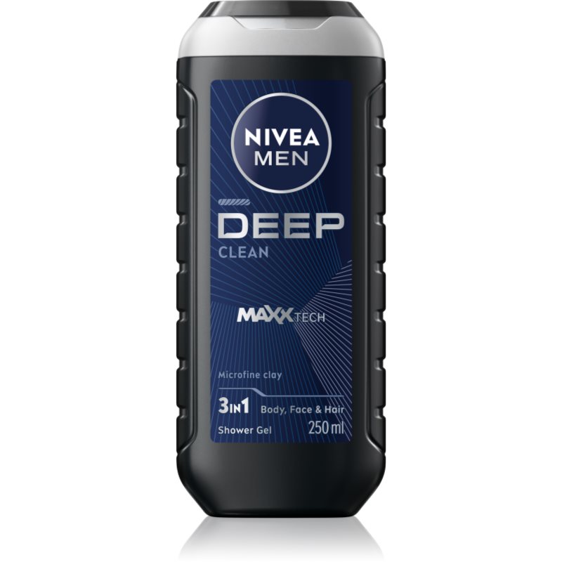 NIVEA MEN Deep fürdőgél férfiaknak 250 ml-Eredeti
