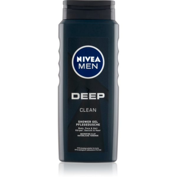 NIVEA MEN Deep fürdőgél férfiaknak 500 ml-Ár