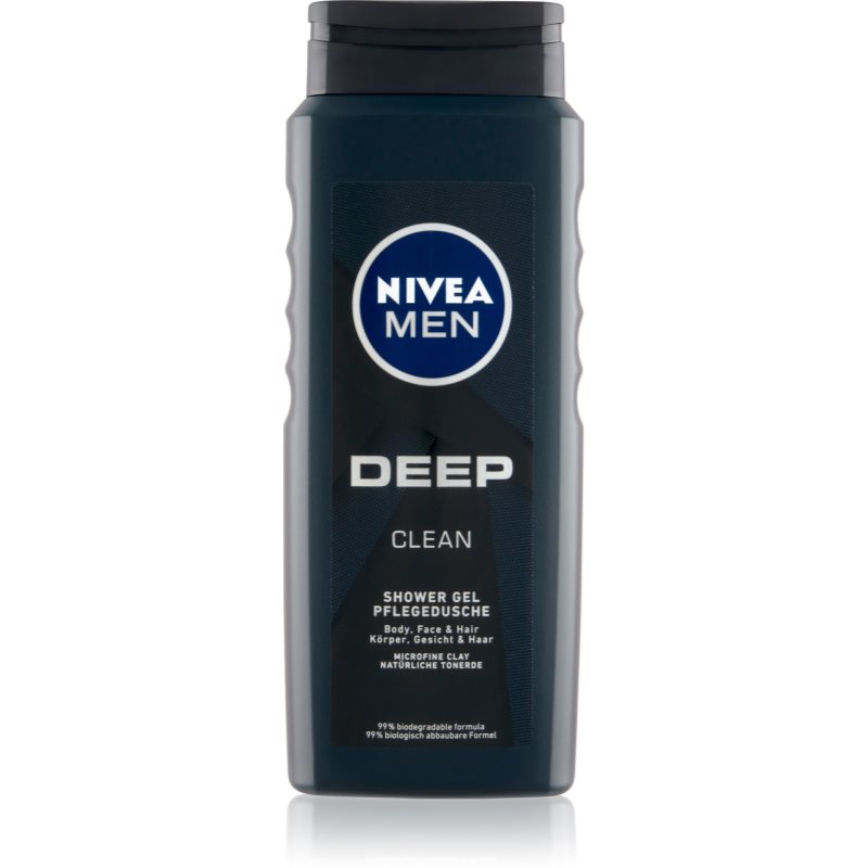 NIVEA MEN Deep fürdőgél férfiaknak 500 ml-Ár