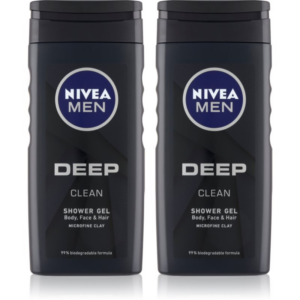 NIVEA MEN Deep fürdőgél férfiaknak takarékos kiszerelés