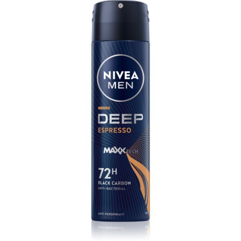 NIVEA MEN Deep izzadásgátló spray uraknak Espresso 150 ml-Eredeti