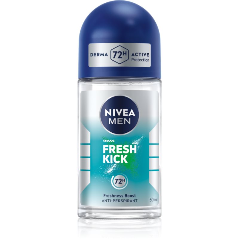 NIVEA MEN Fresh Kick golyós dezodor roll-on uraknak 50 ml-Ár