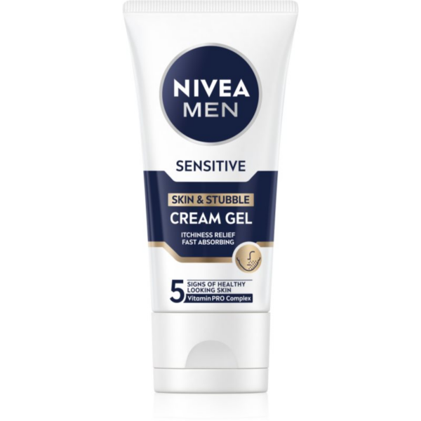 NIVEA MEN Sensitive krémes gél az arcbőr megnyugtatására uraknak 50 ml-Ár