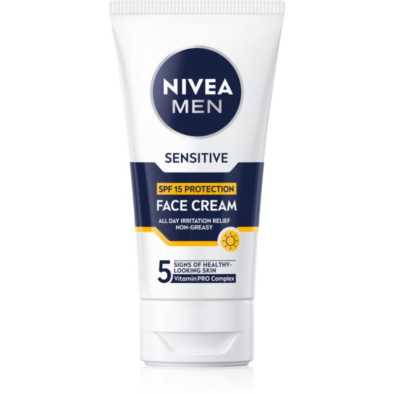 NIVEA MEN Sensitive védőkrém uraknak SPF 15 75 ml-Ár