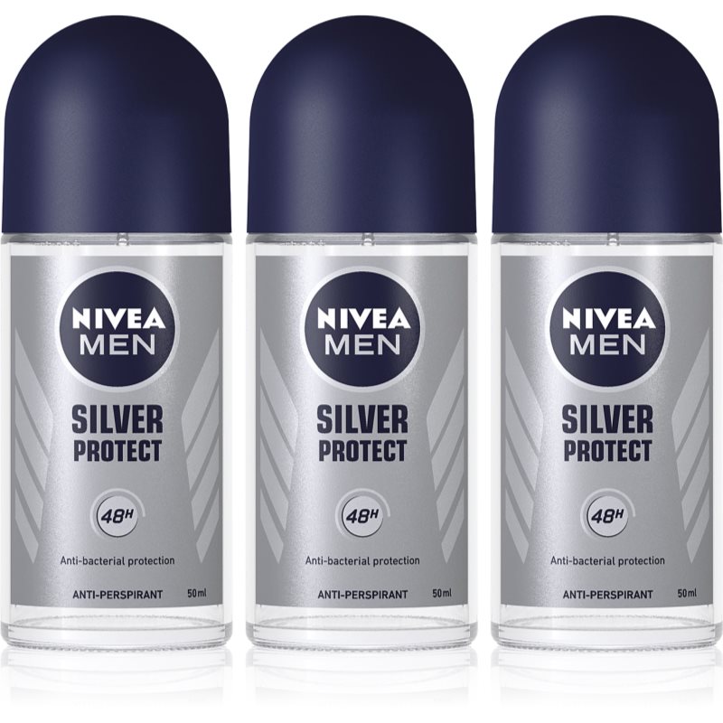 NIVEA MEN Silver Protect golyós dezodor roll-on 48h