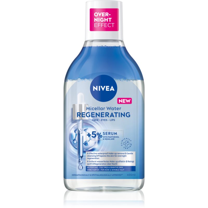 NIVEA Micellar Regenerating tisztító micellás víz regeneráló hatással 400 ml