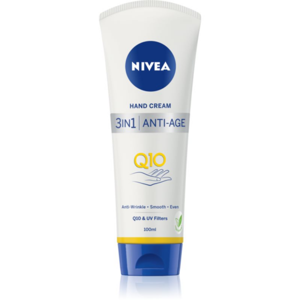 NIVEA Q10 Anti-Age Care kézkrém helyreállítja bőr rugalmasságát 100 ml-ár
