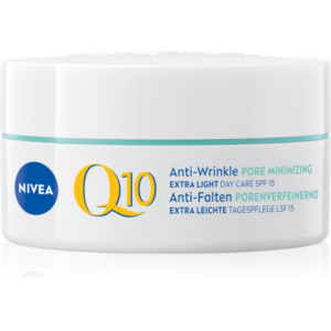 NIVEA Q10 Anti-Wrinkle könnyű nappali krém a ráncok ellen SPF 15 50 ml