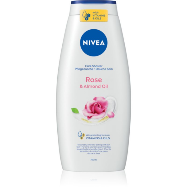 NIVEA Rose & Almond Oil tusfürdő gél 750 ml-Ár