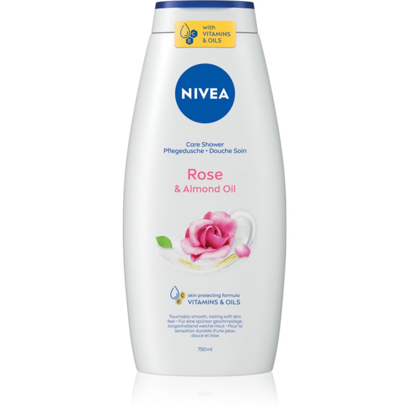 NIVEA Rose & Almond Oil tusfürdő gél 750 ml-Ár
