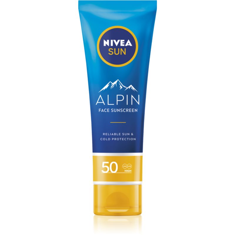 NIVEA SUN Alpin napozó arckrém SPF 50 50 ml-Ár