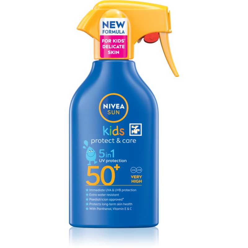 NIVEA SUN Kids gyermek spray a napozáshoz SPF 50+ 270 ml-ár