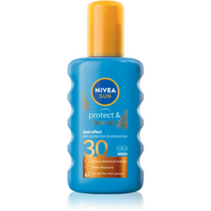 NIVEA SUN Protect & Bronze intenzív napozó spray SPF 30 200 ml-ár