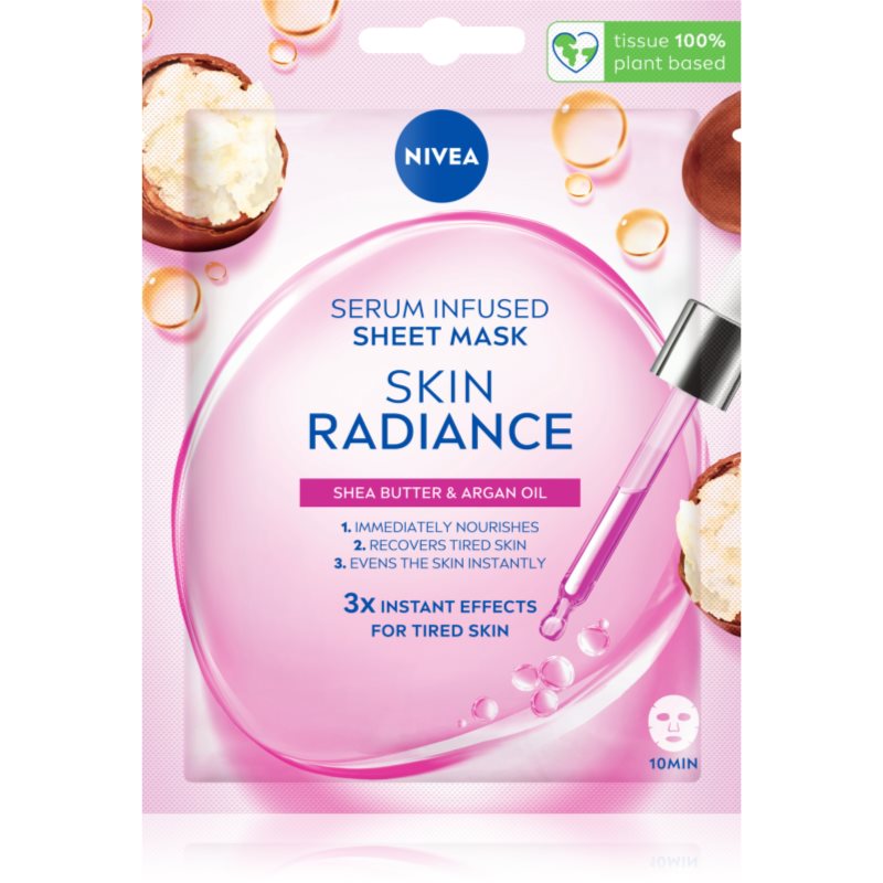 NIVEA Skin Radiance fehérítő gézmaszk 1 db-Ár