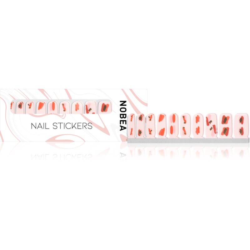NOBEA Accessories Nail File körömmatrica Red & pink 1 db-Ár