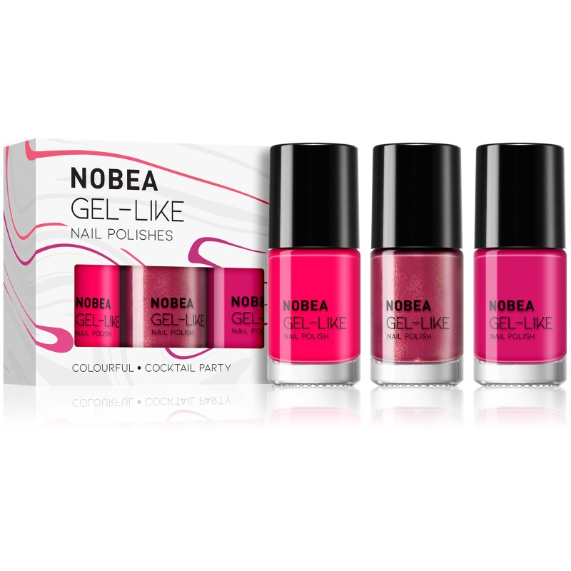 NOBEA Colourful Cocktail Party Set körömlakk szett Cocktail Party-Ár