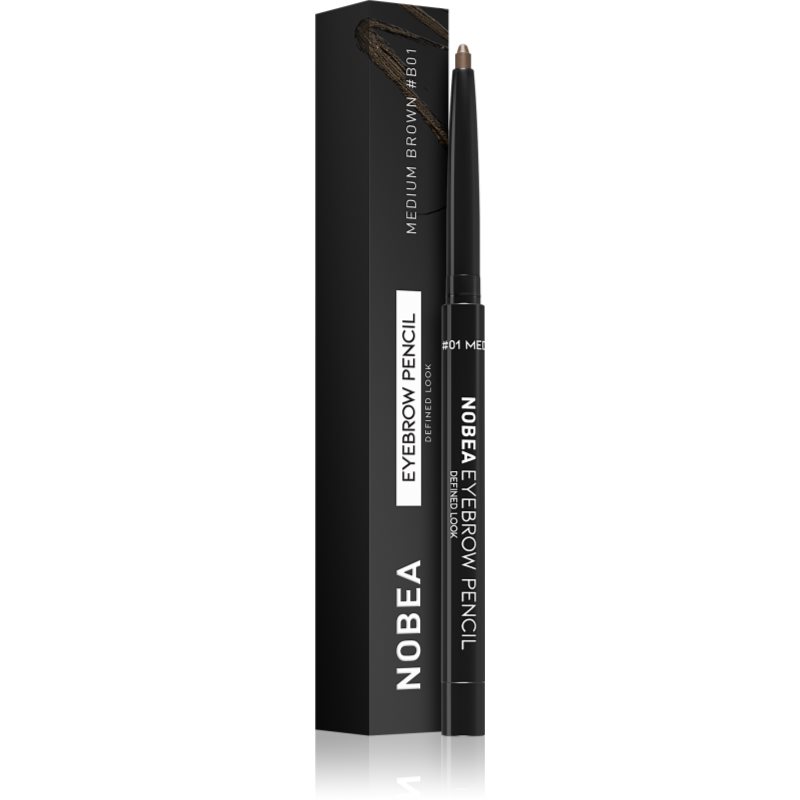 NOBEA Day-to-Day Eyebrow Pencil automatikus szemöldökceruza 01 Medium brown 0