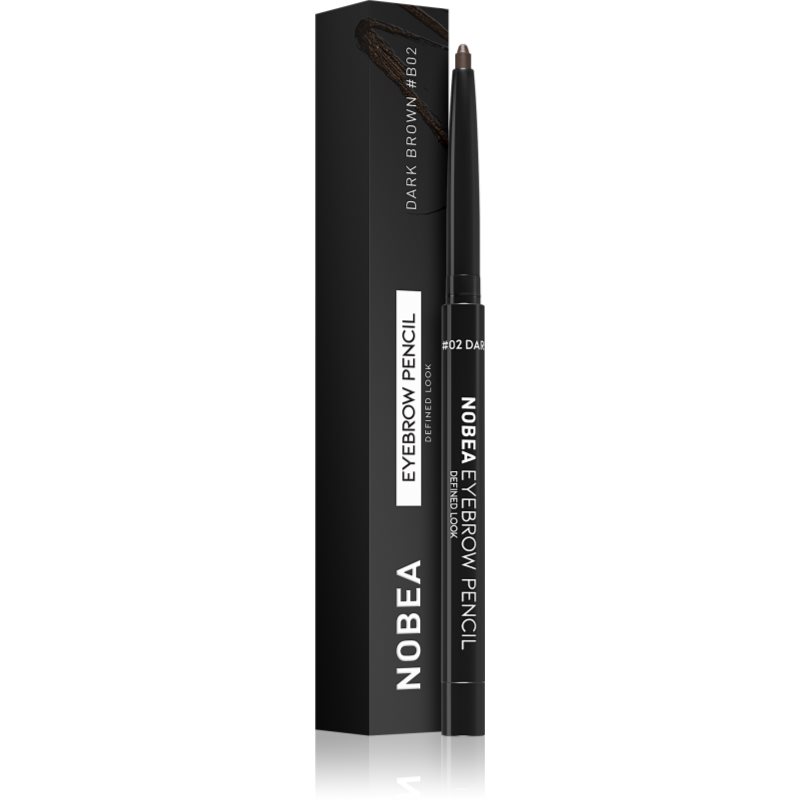 NOBEA Day-to-Day Eyebrow Pencil automatikus szemöldökceruza 02 Dark brown 0