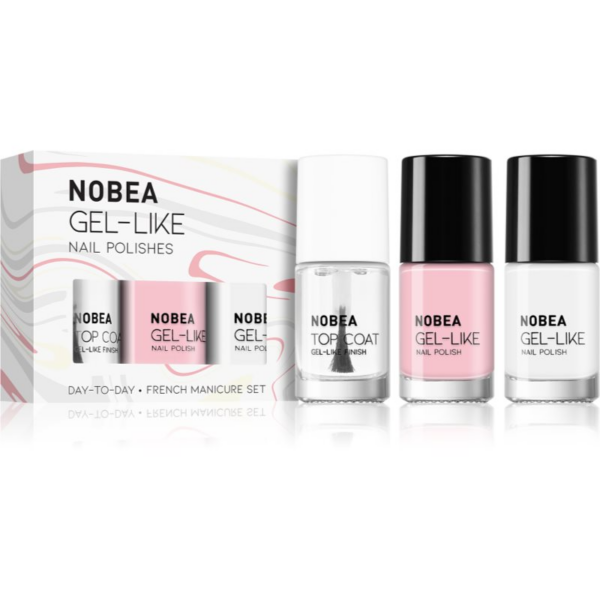 NOBEA Day-to-Day Fresh Frost Set körömlakk szett French manicure set-Ár