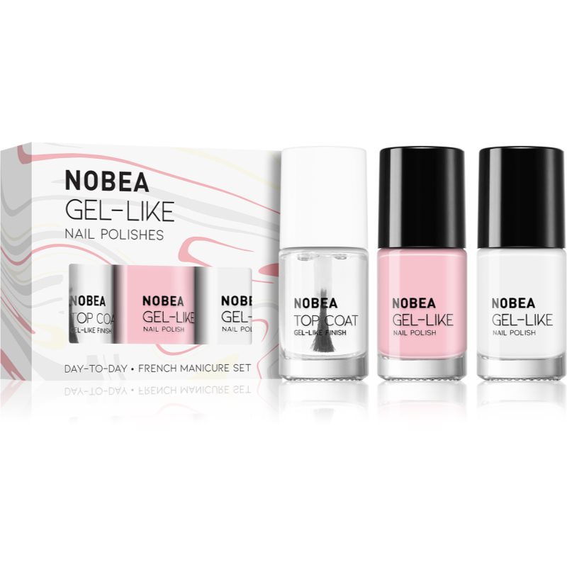 NOBEA Day-to-Day Fresh Frost Set körömlakk szett French manicure set-Ár