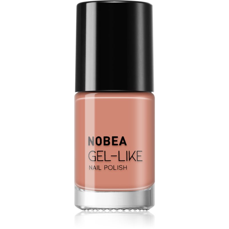 NOBEA Day-to-Day Gel-like Nail Polish körömlakk géles hatással árnyalat Almond milk #N14 6 ml-Ár
