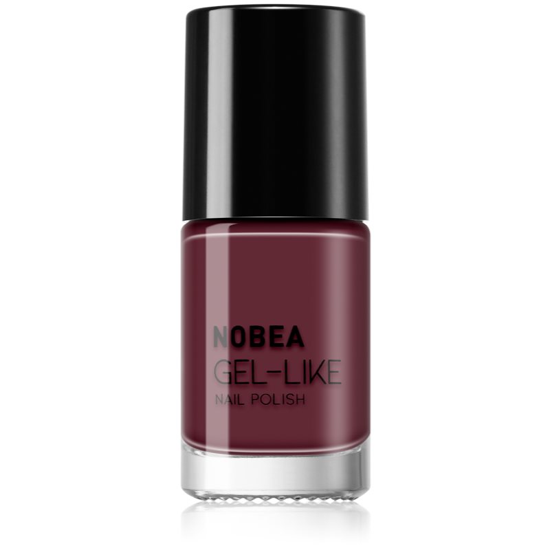 NOBEA Day-to-Day Gel-like Nail Polish körömlakk géles hatással árnyalat Dark orchid #N47 6 ml-Ár