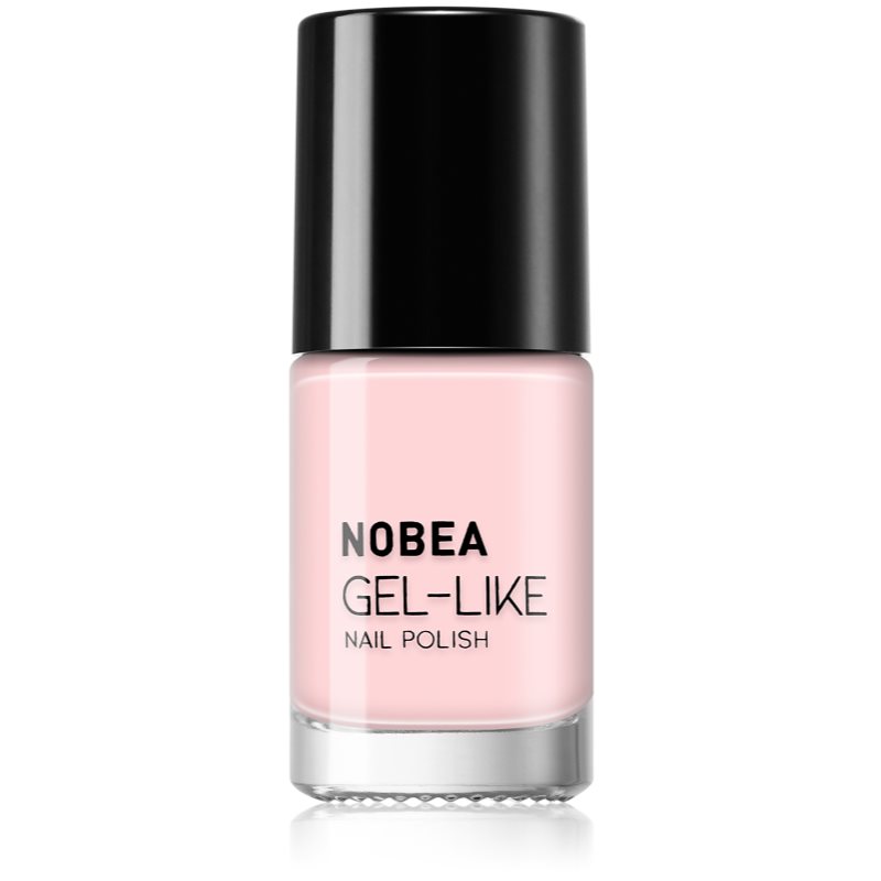 NOBEA Day-to-Day Gel-like Nail Polish körömlakk géles hatással árnyalat Mademoiselle nude #N48 6 ml-Ár