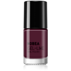 NOBEA Day-to-Day Gel-like Nail Polish körömlakk géles hatással árnyalat Maroon red #N46 6 ml-Ár