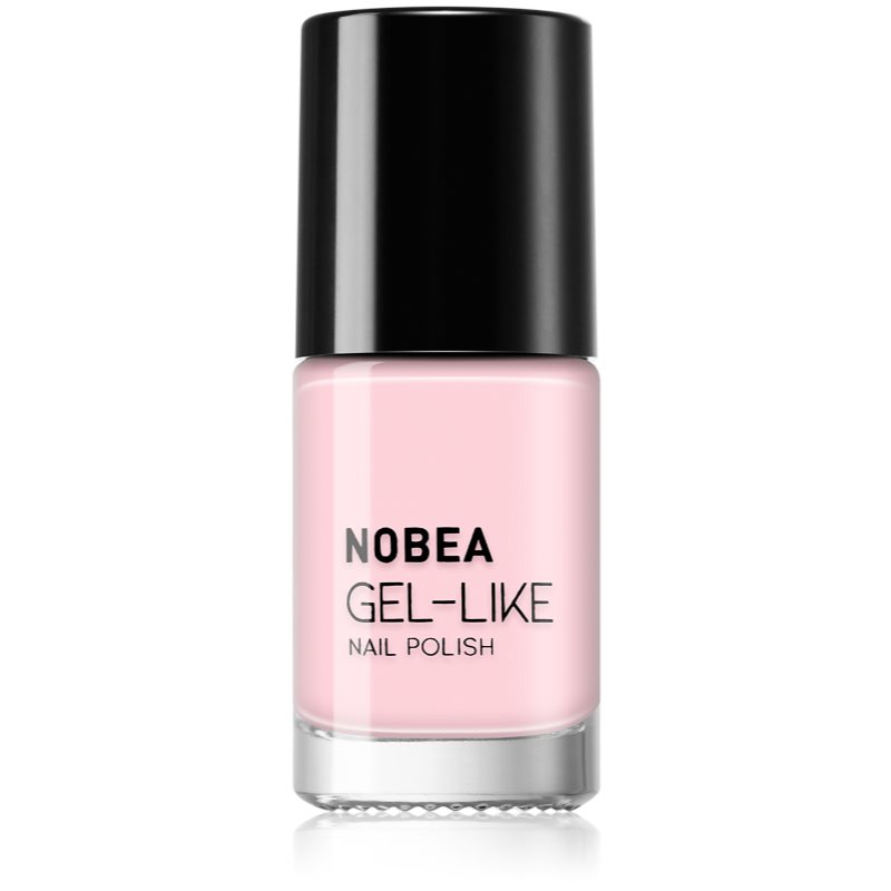 NOBEA Day-to-Day Gel-like Nail Polish körömlakk géles hatással árnyalat Misty rose #N59 6 ml-Ár